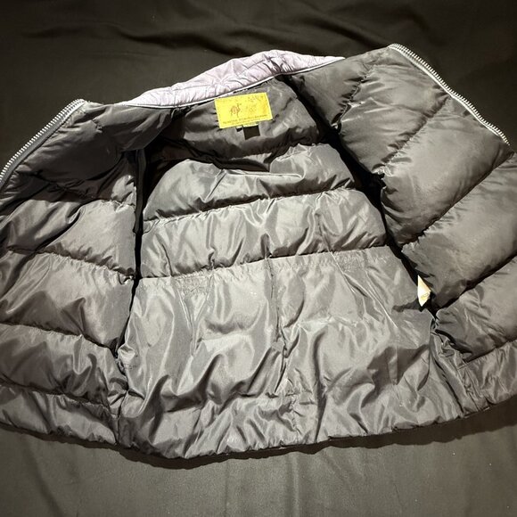 Camel Goose Down Jacket VINTAGE XL Gray Very Heavy 70s/80s - Picture 4 of 9